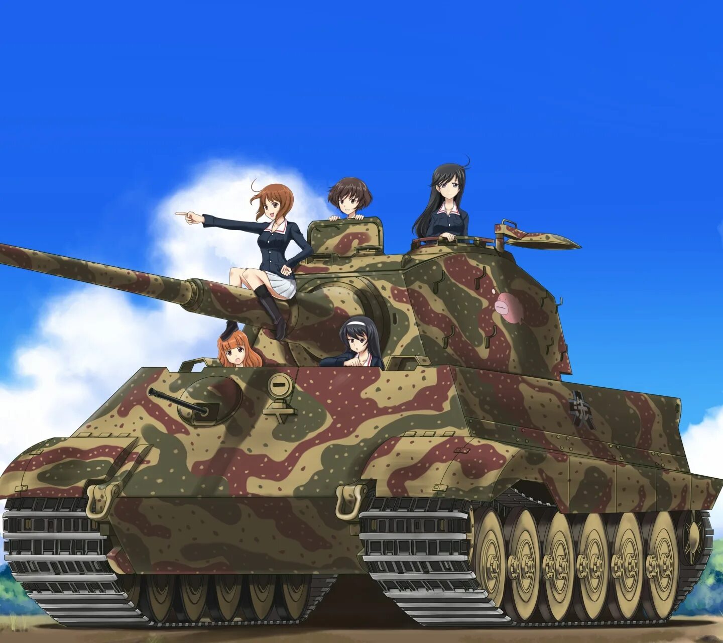 Girls und Panzer тигр 2. Girls und Panzer тигр. Танк пантера girls und Panzer. Girls und Panzer Королевский тигр. Gup memes