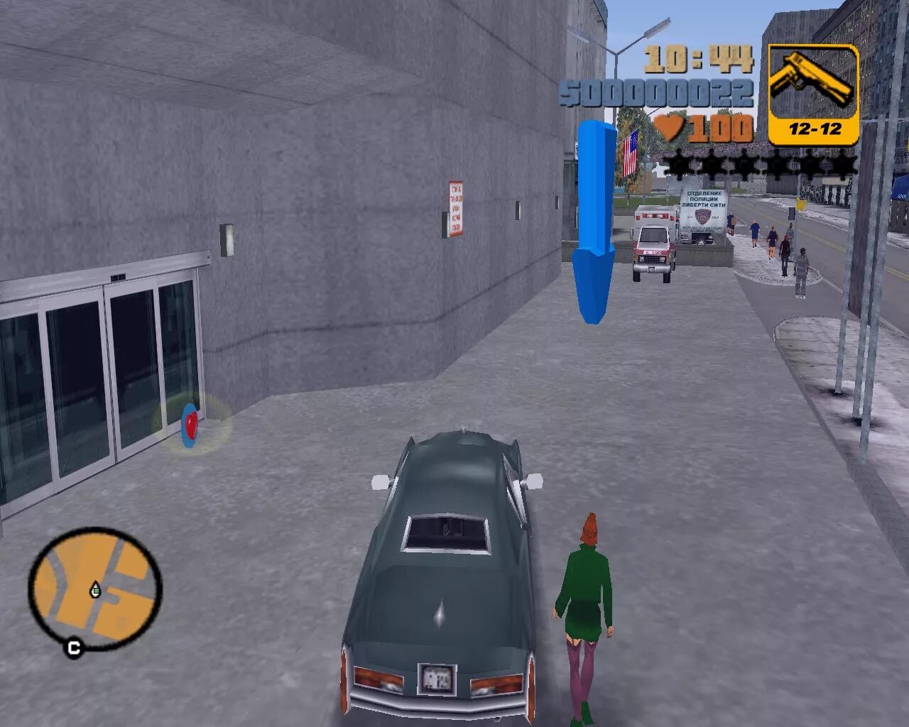 гта 3 на мушке