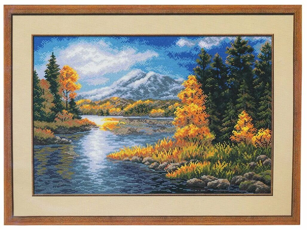 золотое руно вм-033. золотое руно горный пейзаж. вышивка мельница золотое руно. набор для вышивания алиса "пейзаж с мельницей" 3-17. набор для вышивания крестом пейзажи.