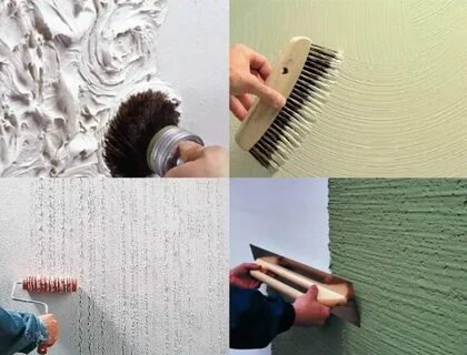 Фактурная краска сделать
