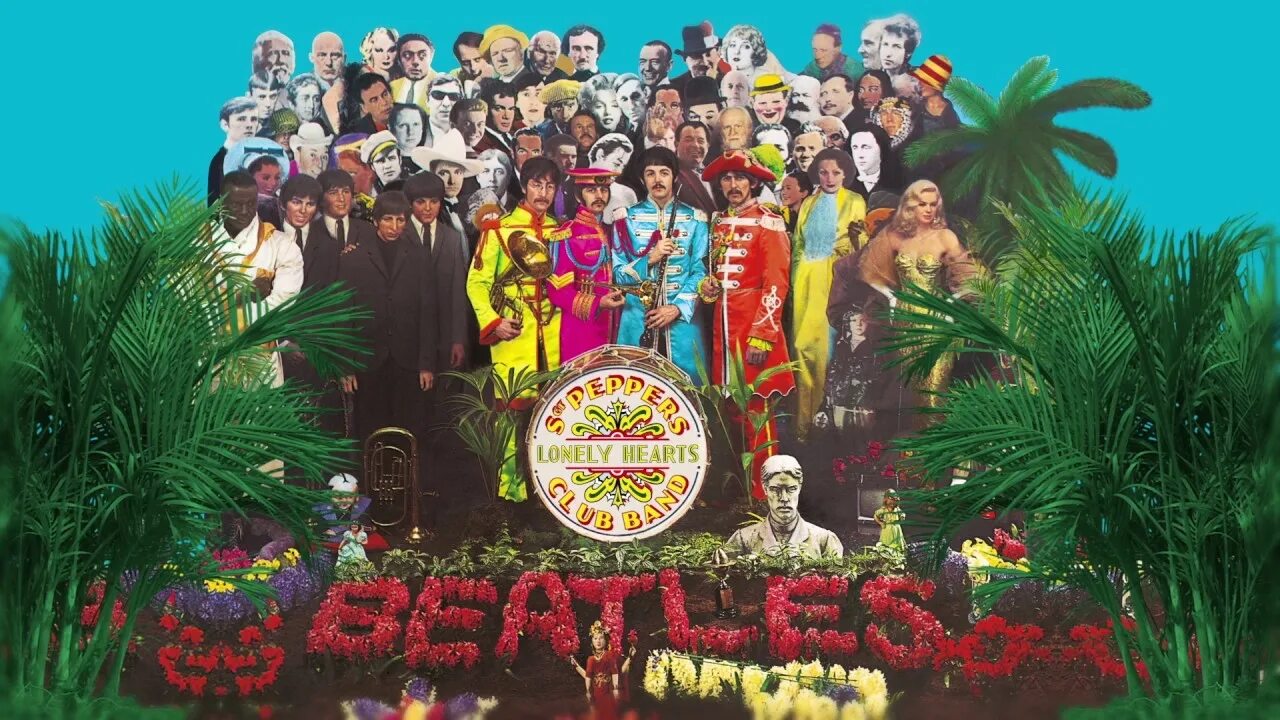 The Beatles Sgt. Pepper's Lonely Hearts Club Band 1967. Sgt Pepper's Lonely Hearts Club Band. 1967 - Sgt. Pepper's Lonely Hearts Club Band [Vinyl]. Beatles сержант Пеппер коллажи.