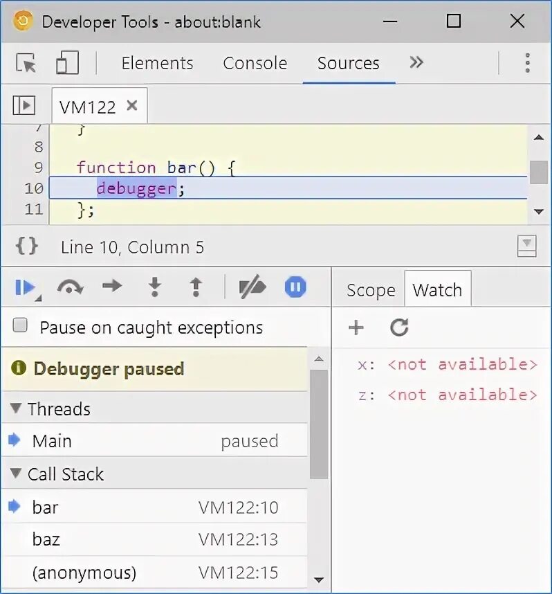 Unboundlocalerror cannot access local variable. Chrome devtools.