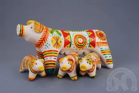 Игрушки народного искусства