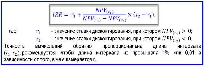 Посчитать внутренний