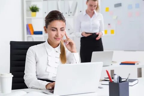 I work as a secretary