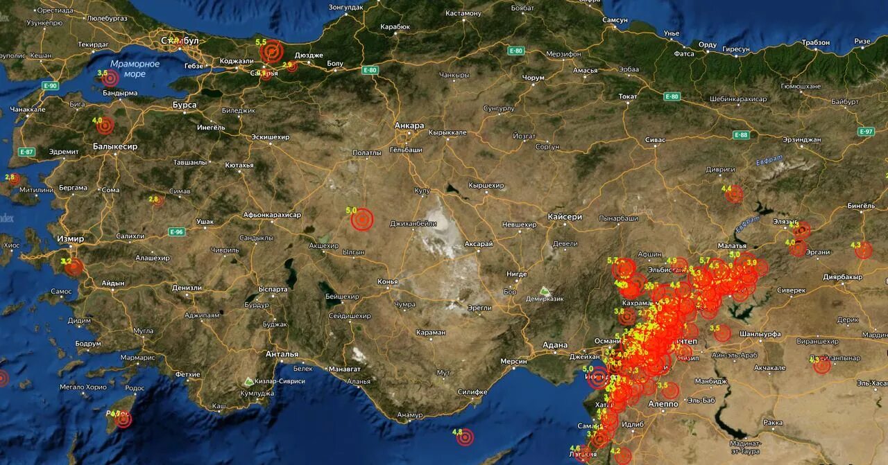 Земля времени в турции. Землетрясение в Турции 2023 на карте. Турция сейсмическая карта землетрясения 2023. Землетрясение в Турции на карте.