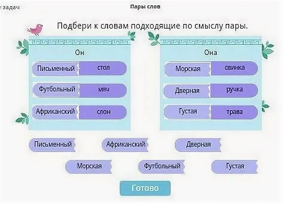 Пары класса а1. Родовые пары слов. пары слов существительное и прилагательное. подбери 3 существительных мужского рода. родовая пара.