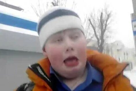 Мем школьники поют