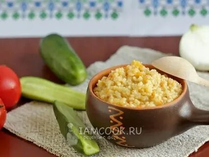 Каша с морковью