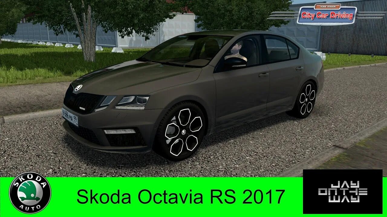 Skoda octavia rs city car driving. Skoda Rapid City car Driving. Skoda Octavia RS City car Driving 1.5.9.2. City car Driving Octavia a7.