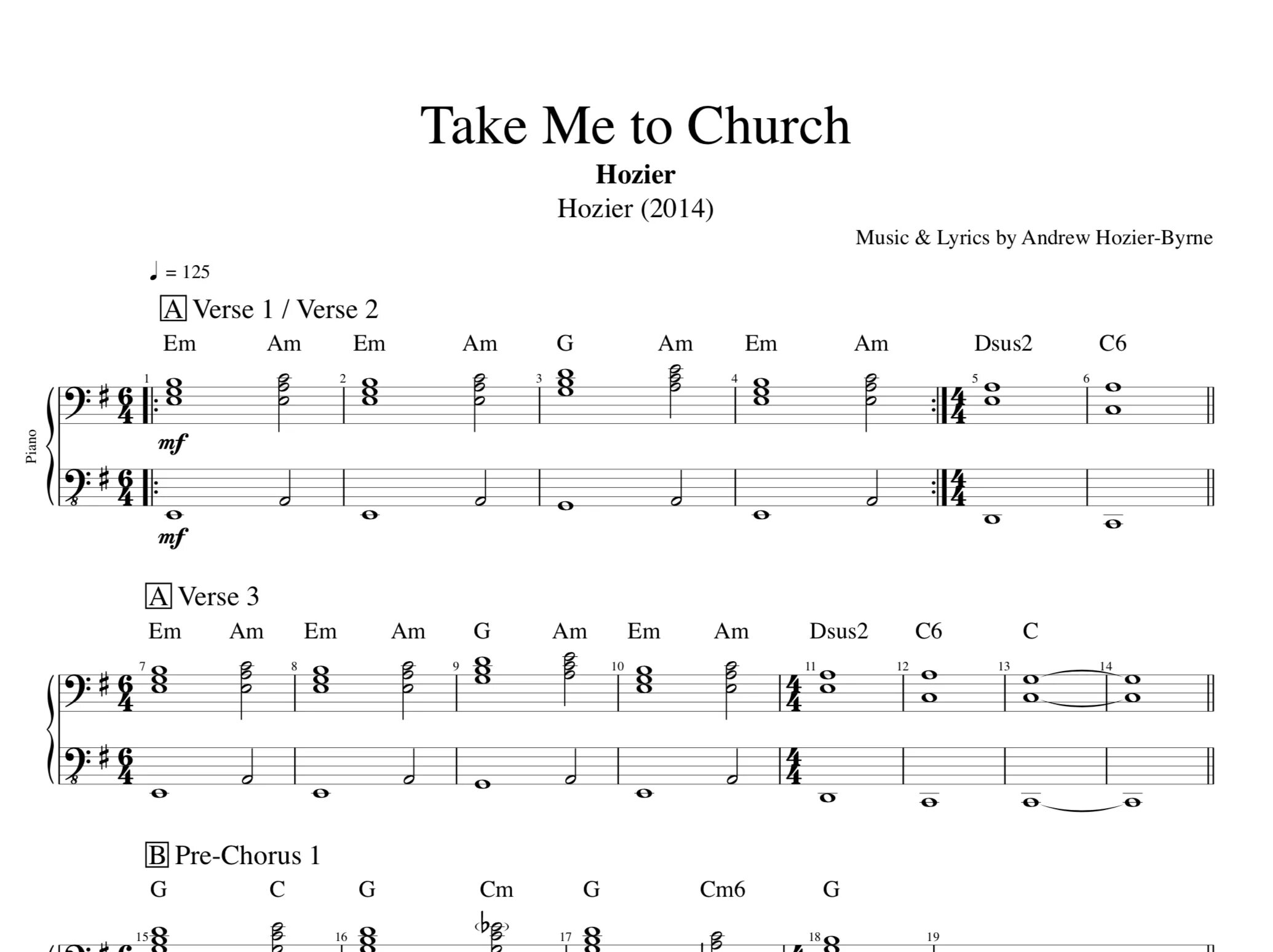 Hozier ноты. Ноты joseph kosma - autumn leaves. Hozier - take me to church (wolfskind bootleg). Текст песни take on me. Take me to church ноты аккомпанемент.