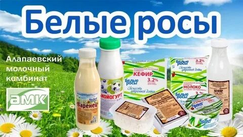 Молоко белые росы