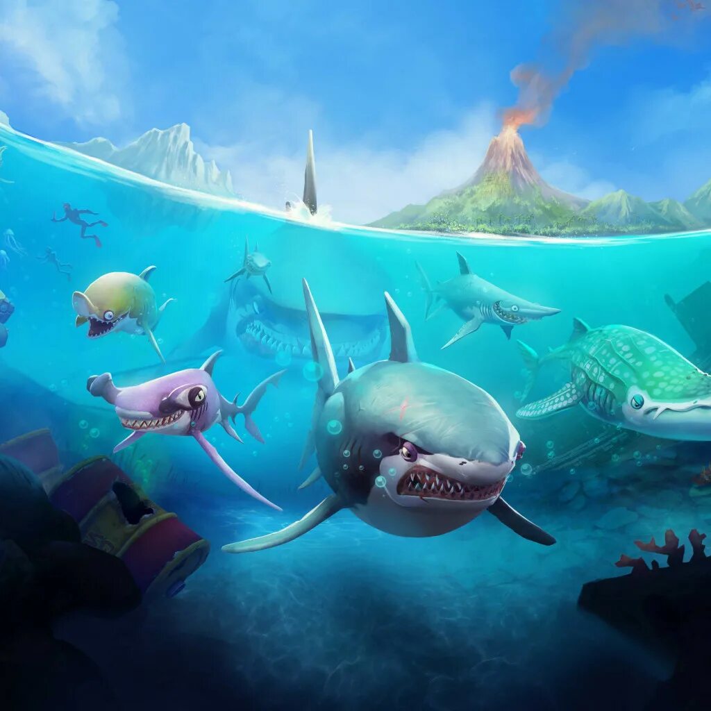 Hungry shark world взлоmанную. Хангри Шарк. Игра hungry Shark. Хангри Шарк ворлд большая мамочка. Hungry Shark World большая мамочка.