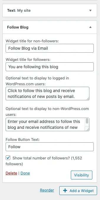 Support widget. Support widget