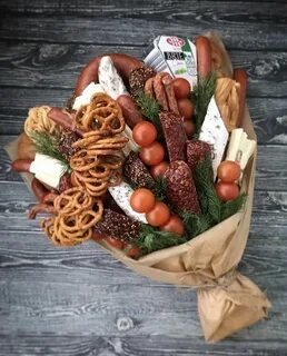 Букет из колбасок
