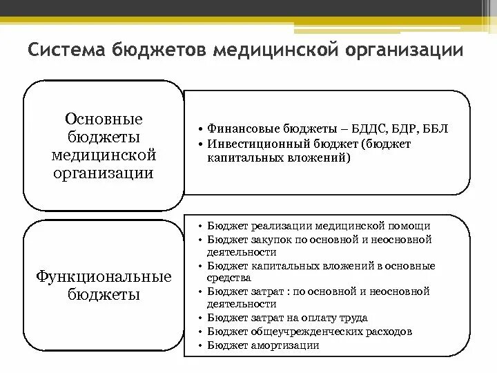 Бюджет медицинской организации. Виды бюджетов мед организаций. Виды бюджетов организаций медицина. Источники финансирования медицинских организаций в РФ.