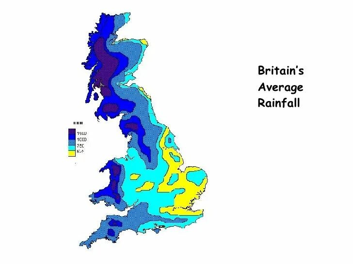 The british climate. Климат Великобритании карта. Климатическая карта Великобритании. Осадки Великобритании карта. Климатические зоны Великобритании.