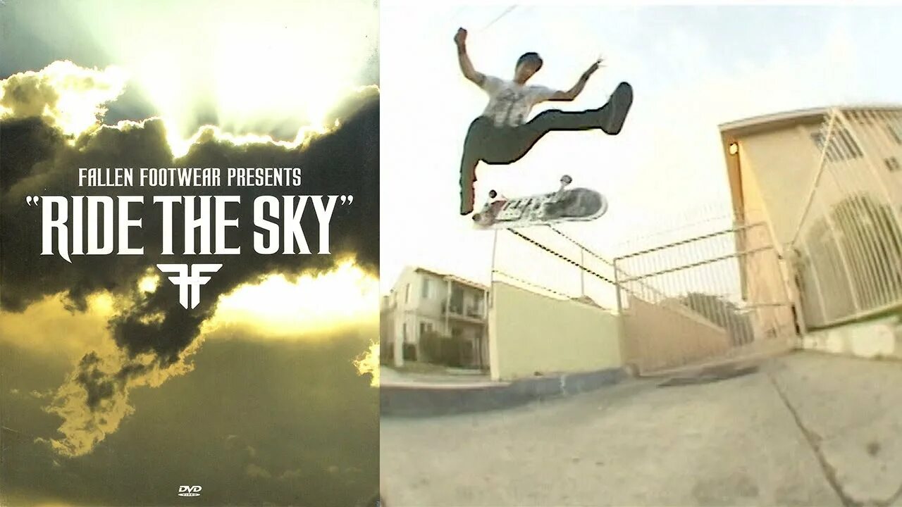 Fell ride. Fallen the sky skate. the boys thrill ride album.