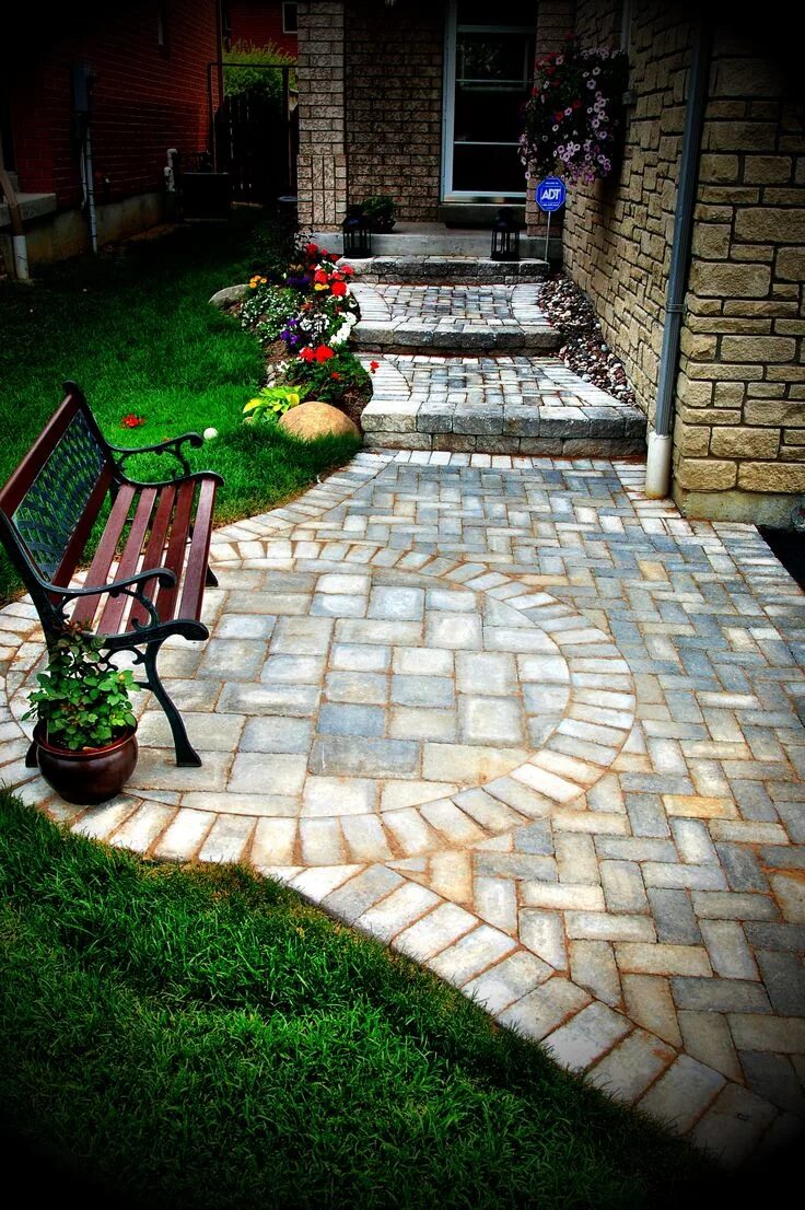 Pin by Amanda Pennington Heinz on For the Home Patio pavers design, Backyard lan