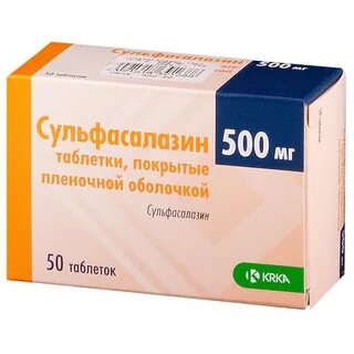 После приема сульфасалазина