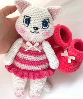 Кошечка крючком