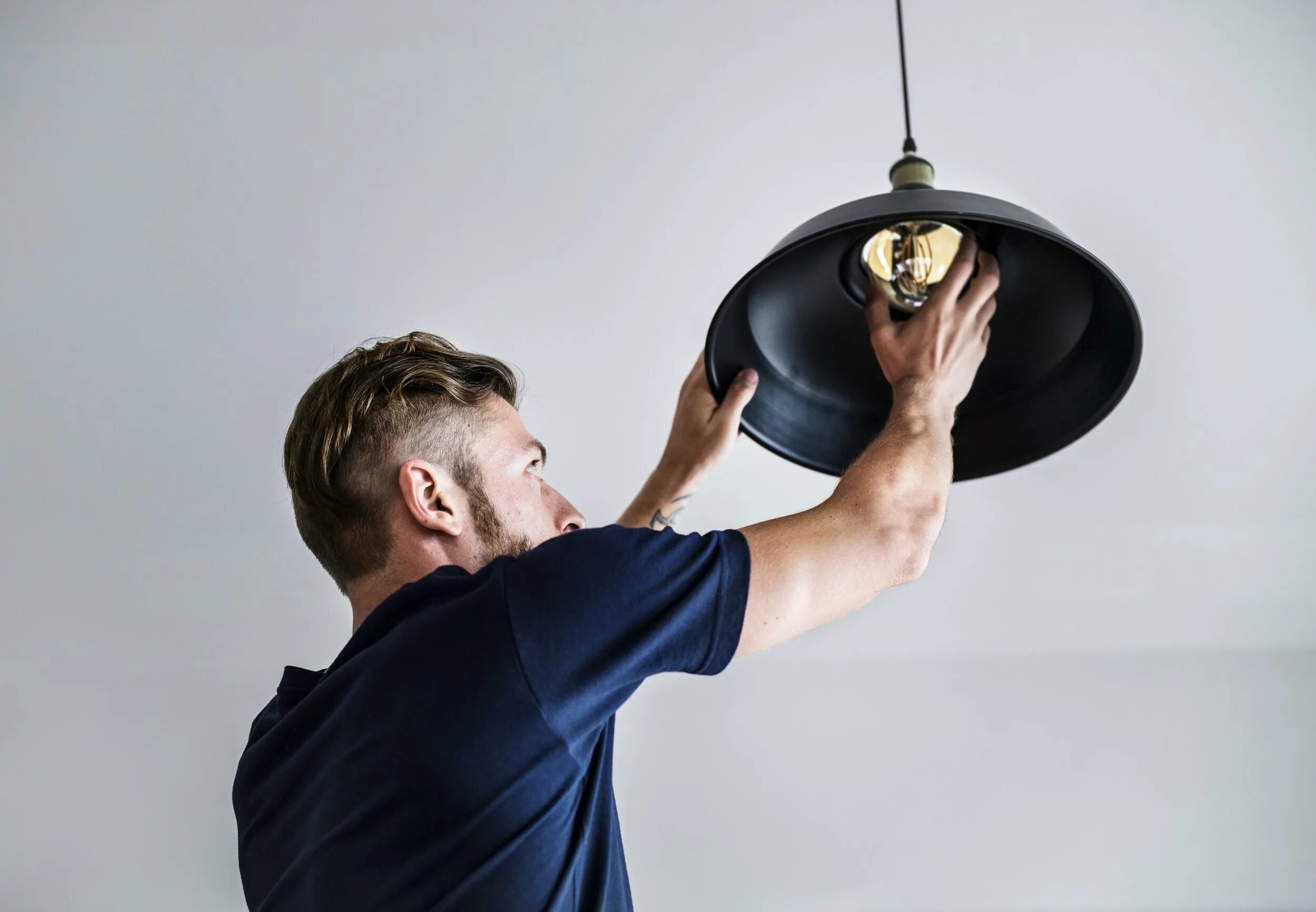 Change a light bulb
