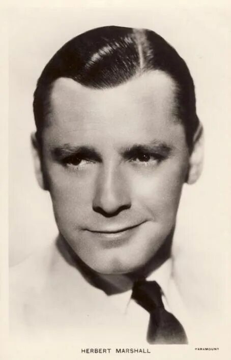 Э. Герберт маршалл (1890-1966). Герберт маршалл (англ. Герберт маршалл. Marshall wiki.