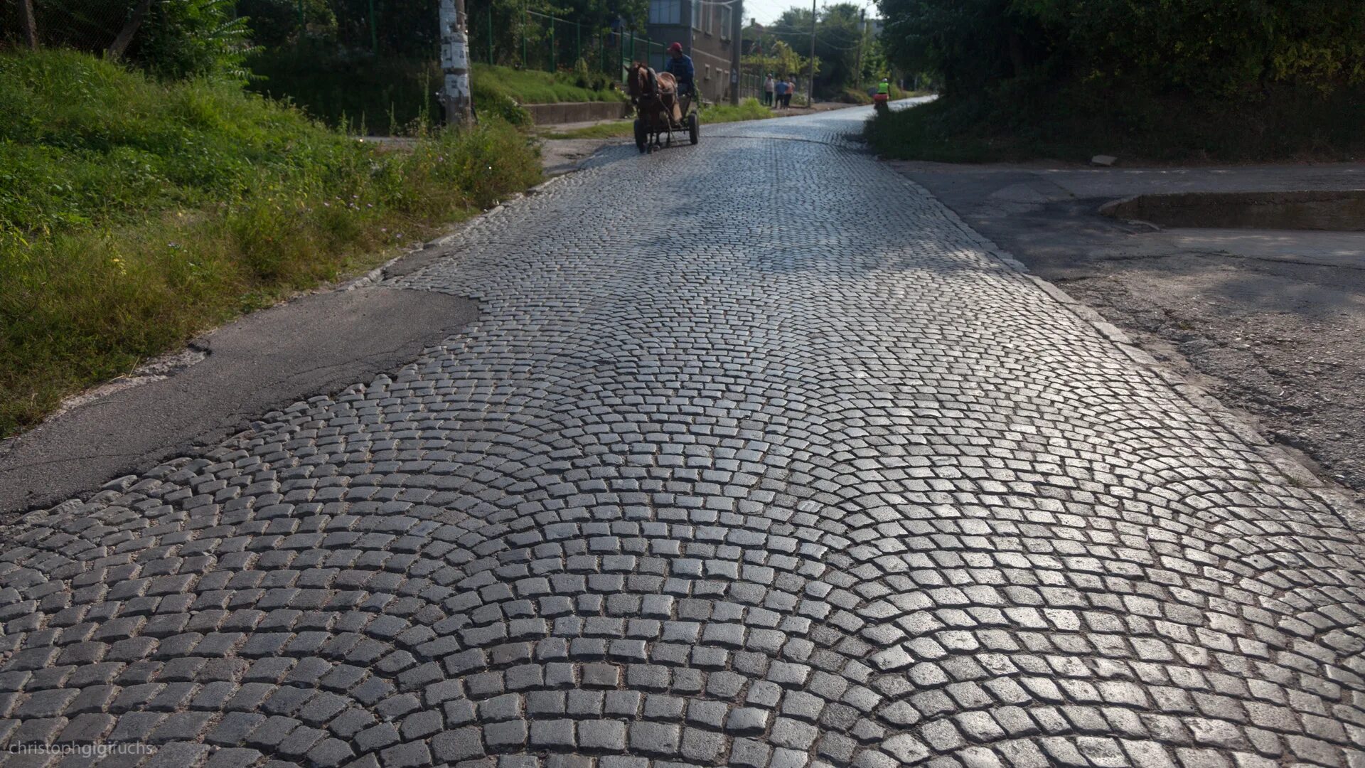 Дорога брусчатка фото