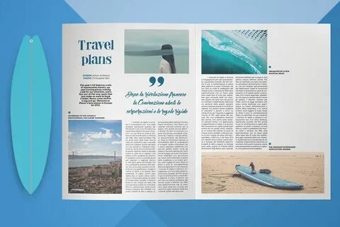 Travel magazines