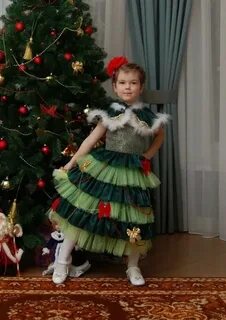 Платье на утренник в детском саду