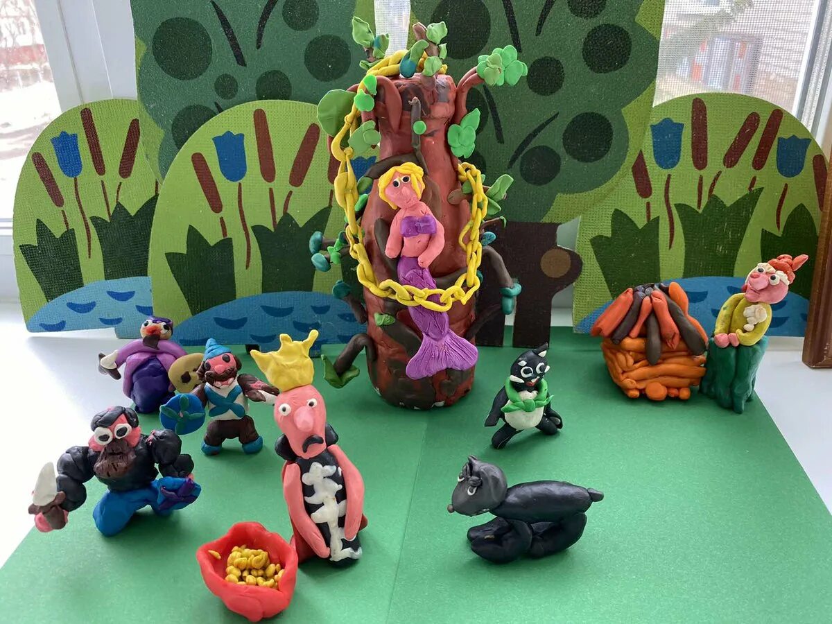 лепка у лукоморья дуб зеленый. ». аппликация лукоморье. лепка в подготовительной группе у лукоморья дуб. лепка у лукоморья.