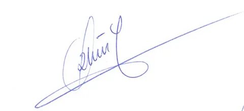 Real signature