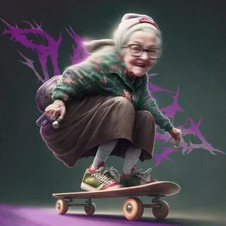 Чокнутый бабка