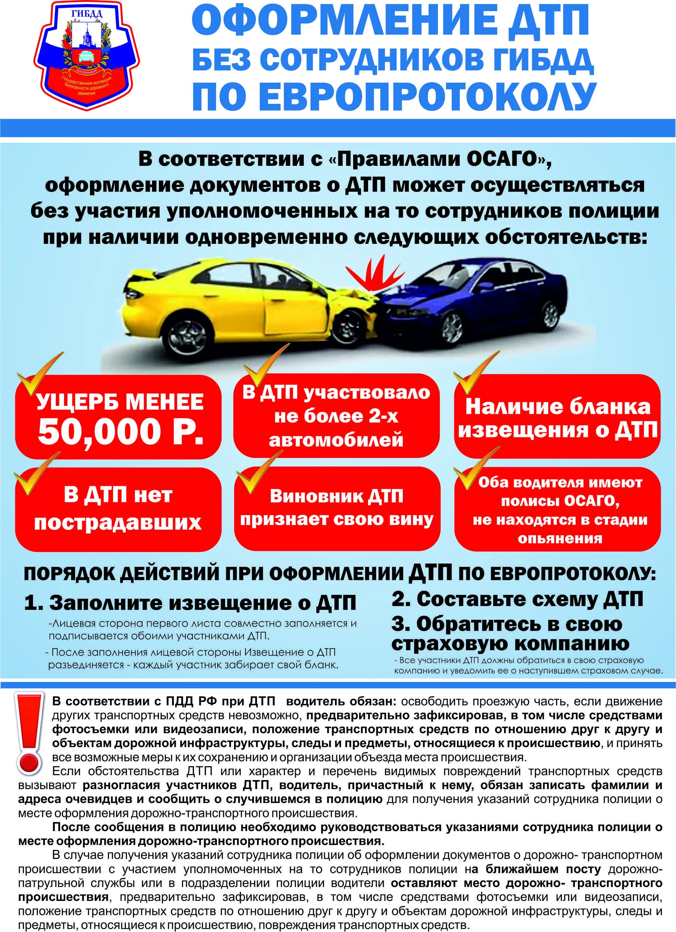 Какие действия при дтп по осаго. Оформление дтп. оформление дтп без гибдд. порядок оформления дтп. как оформить дтп.