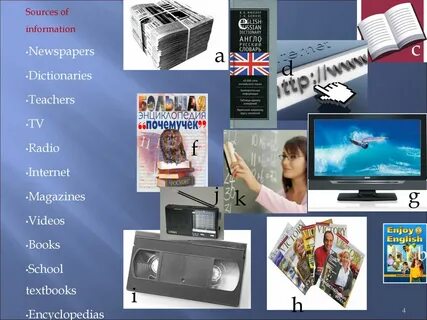 Sources of information