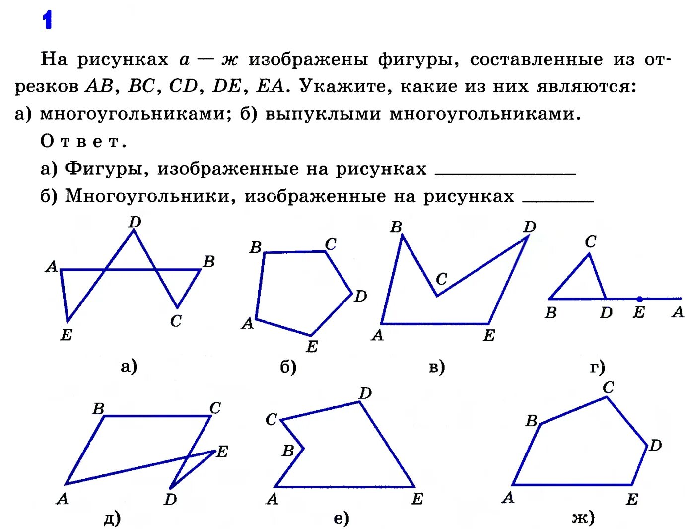 Какой вид списка представлен на рисунке. Выпуклый многоугольник. Многоугольник это 8 класс. Выпуклые и невыпуклые многоугольники 8 класс. Многоугольники 8 класс геометрия.