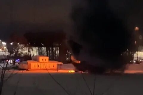 Пожар в яхт клубе