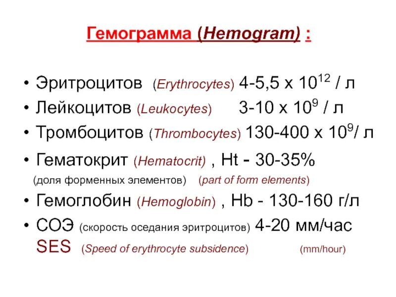 Гемограмма 1. Формула крови гемограмма гистология. гемограмма лейкоциты. гемограмма гемоглобин. общий анализ крови гемограмма.