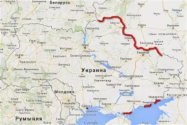Сумская граница с россией