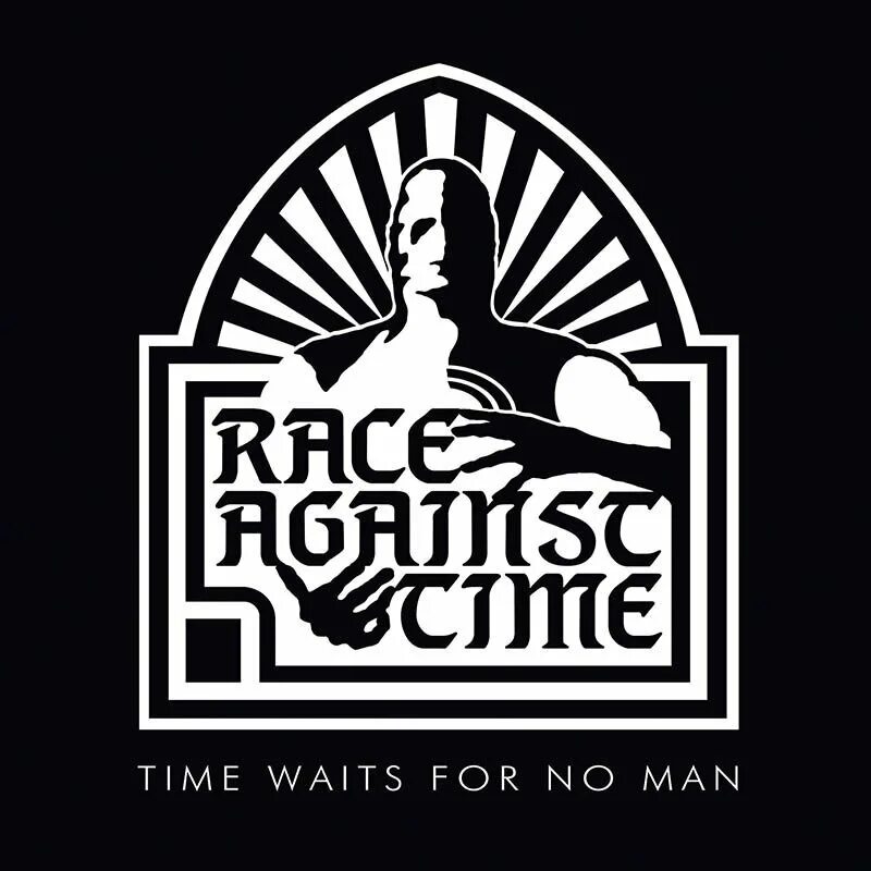 State time wait. Race against time. time waits for no man. man against time. no mans label.