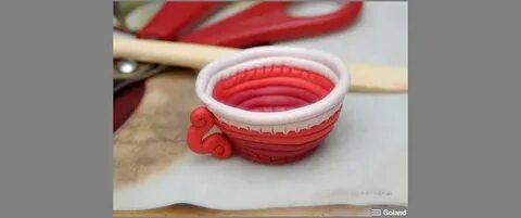 Лепка чашки из пластилина