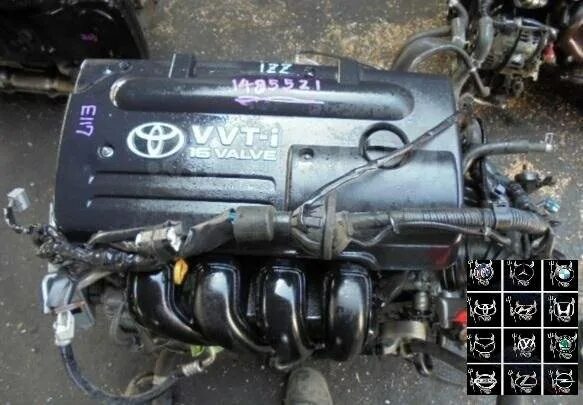 Контрактный двигатель Toyota (Тойота) 1.8 1ZZ-FE Где купить? Тест мотора - YouTu