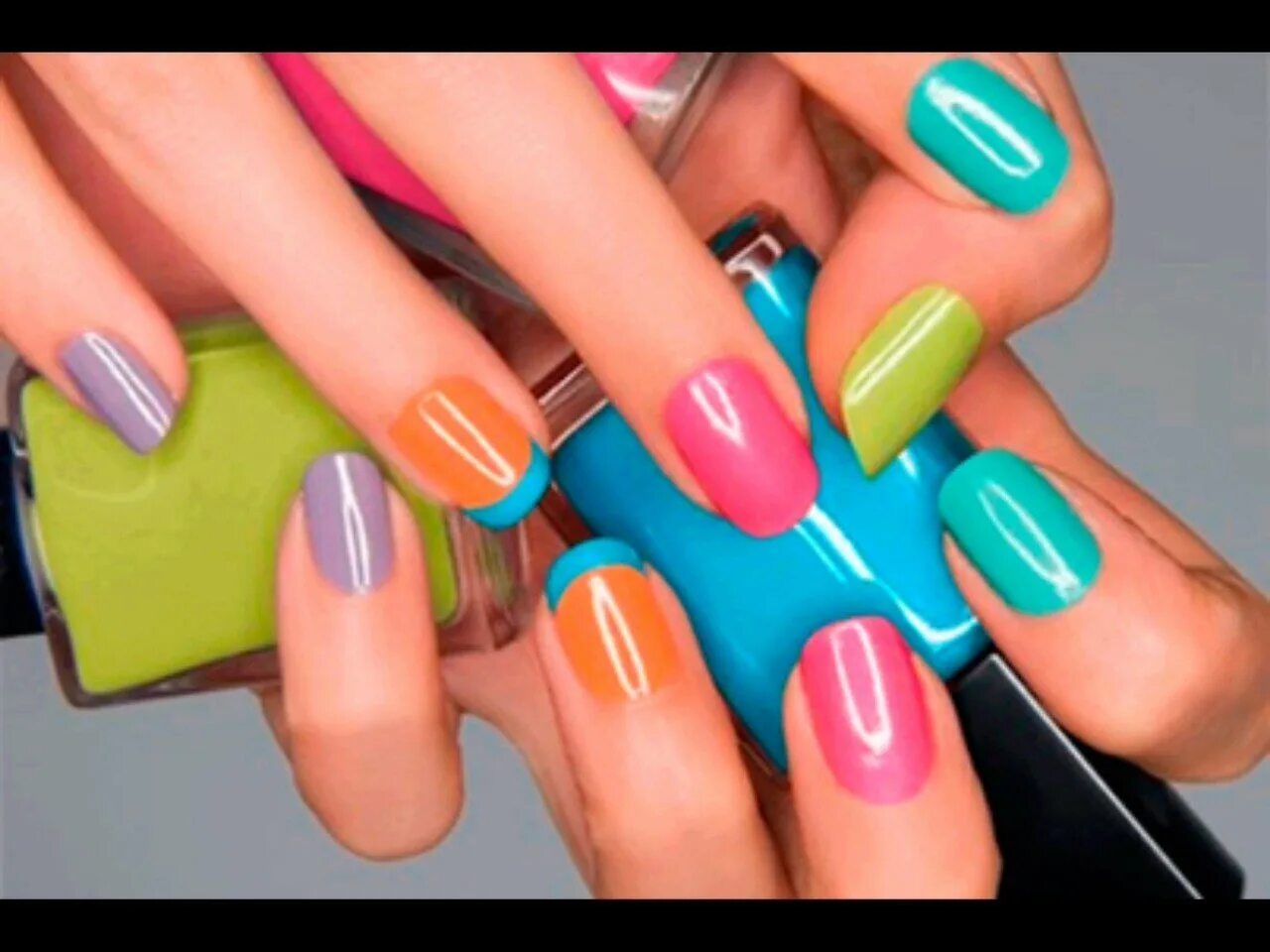 Дизайн маникюра разного цвета. Разноцветные ногти. Яркие разноцветные ногти. Красивый разноцветный маникюр. Летний маникюр разноцветный.