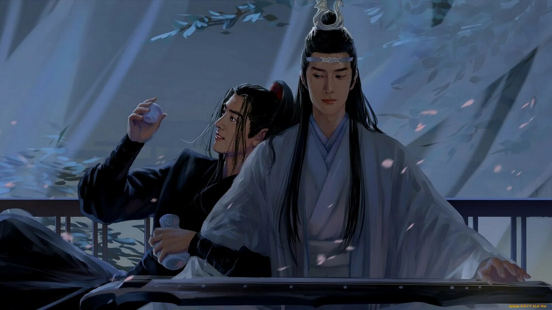 Zhu yuan blacked in bar totoro on