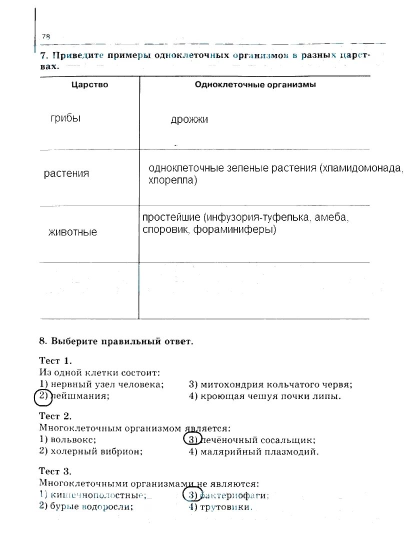 Сивоглазов биология 5 рабочая тетрадь. Сивоглазов биология 5 рабочая тетрадь