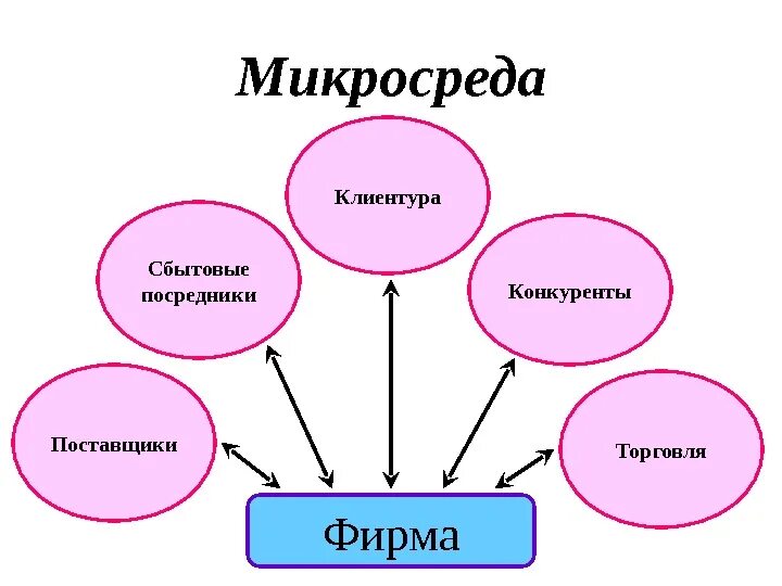 Микросреда компании в маркетинге. Элементы микросреды организации. Мткомреда предприятия. Микросреда фирмы это.