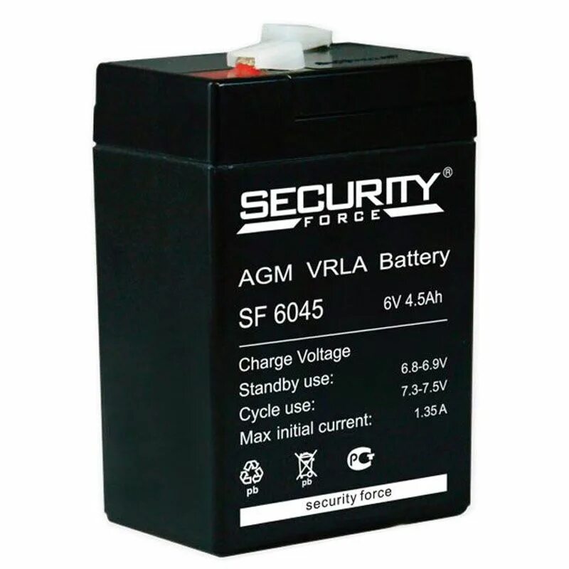 Battery 6v. Аккумуляторная батарея Security Force SF 6045. Аккумулятор Delta DT 6045. SF 6045 аккумулятор. Delta DT 6045 (6в/4.5Ач).