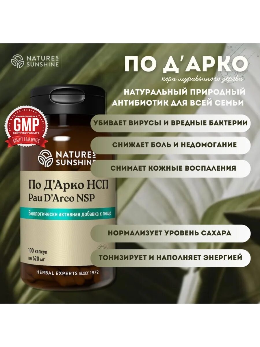 Пау дарко. По д'Арко НСП pau d'Arco NSP 620. Подарко БАД НСП. По д'Арко НСП капсулы. Кора муравьиного дерева” от pau d’Arco.