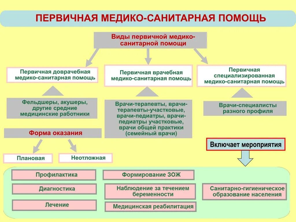 Принцип организации первичной медико санитарной помощи. Структура учреждений оказывающих ПМСП. Структура первичной медицинской помощи. Схема оказания первичной медико-санитарной помощи. Виды первично санитарной помощи.