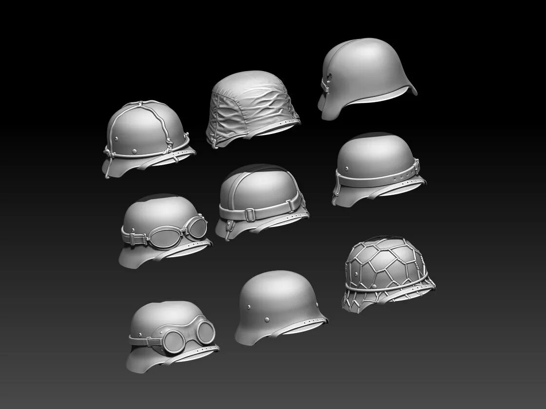 3d models helmet
